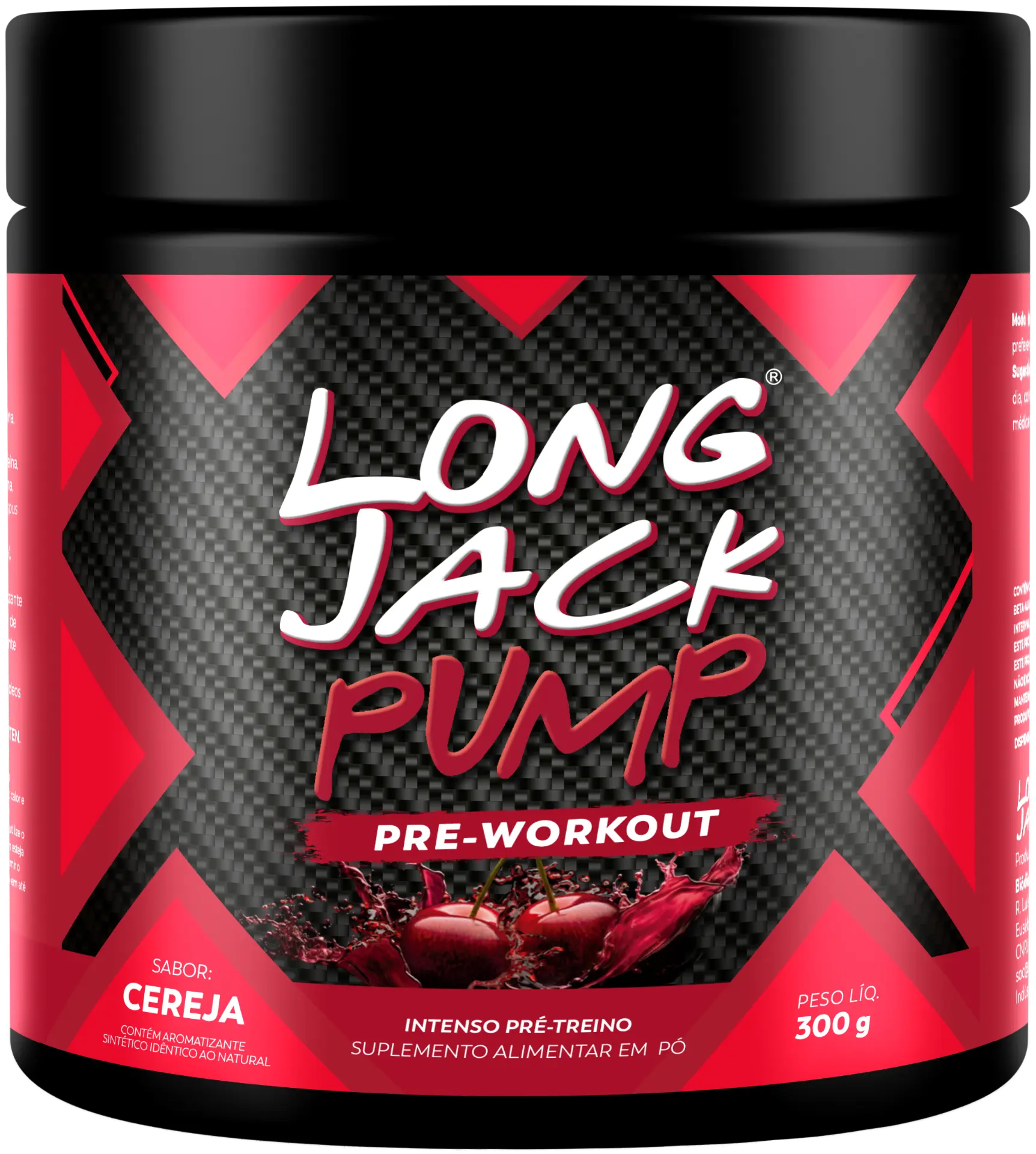 Long Jack Pump — Cereja