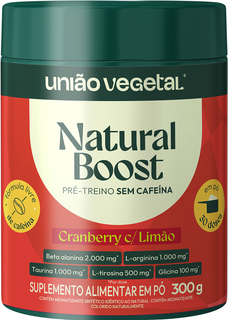 Natural Boost — Cranberry com Limão