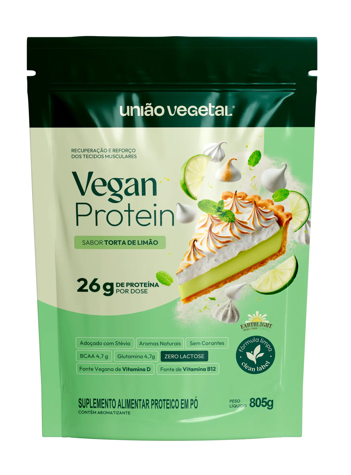 Vegan Protein — Torta de Limão